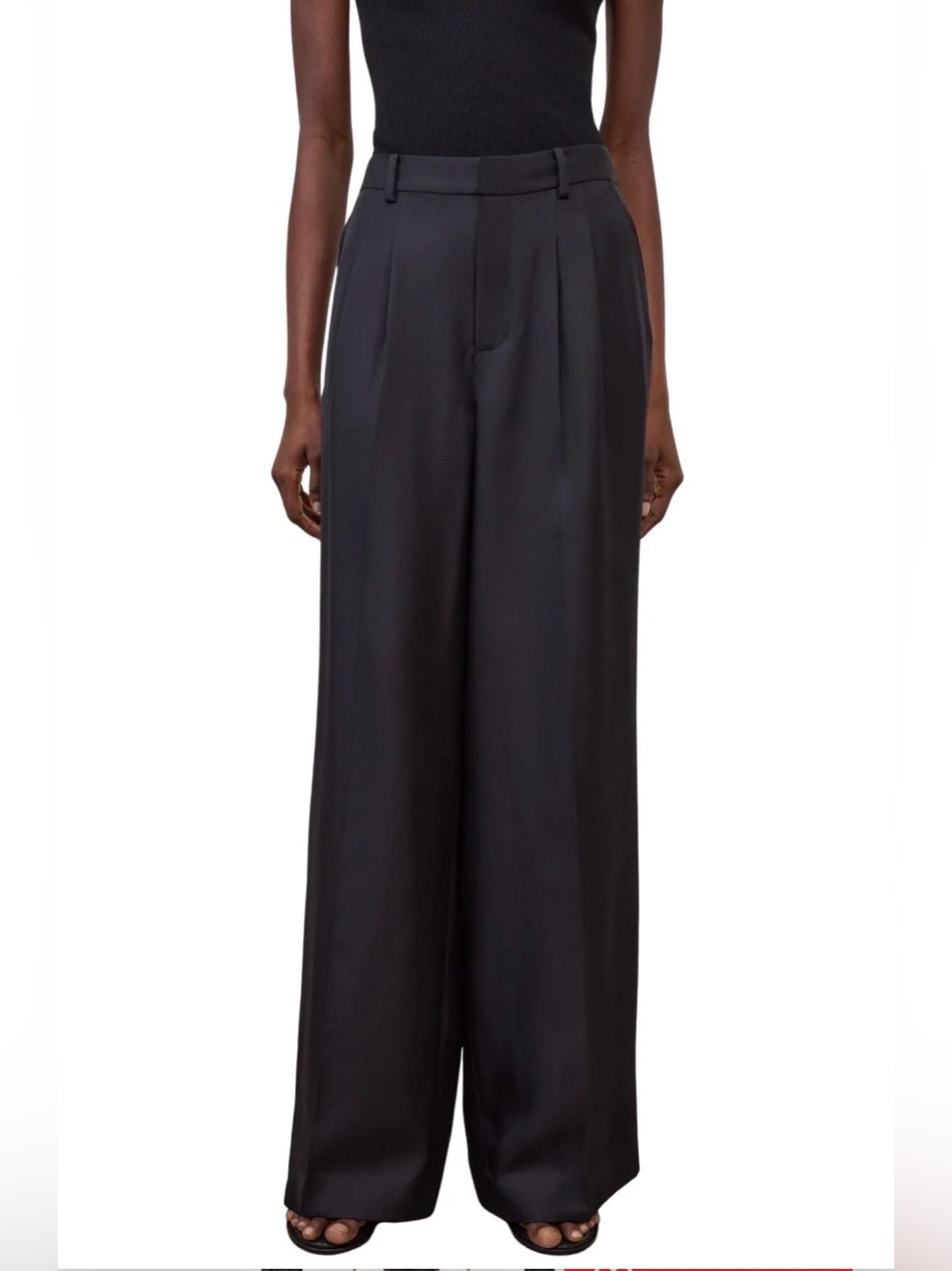 Lisa Yang Wide Leg Tailored Trousers midnight NWT